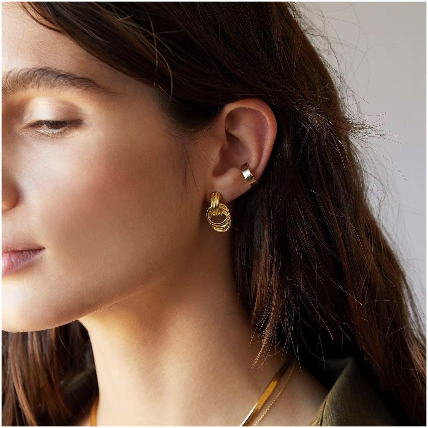 Layered Hoop Earrings