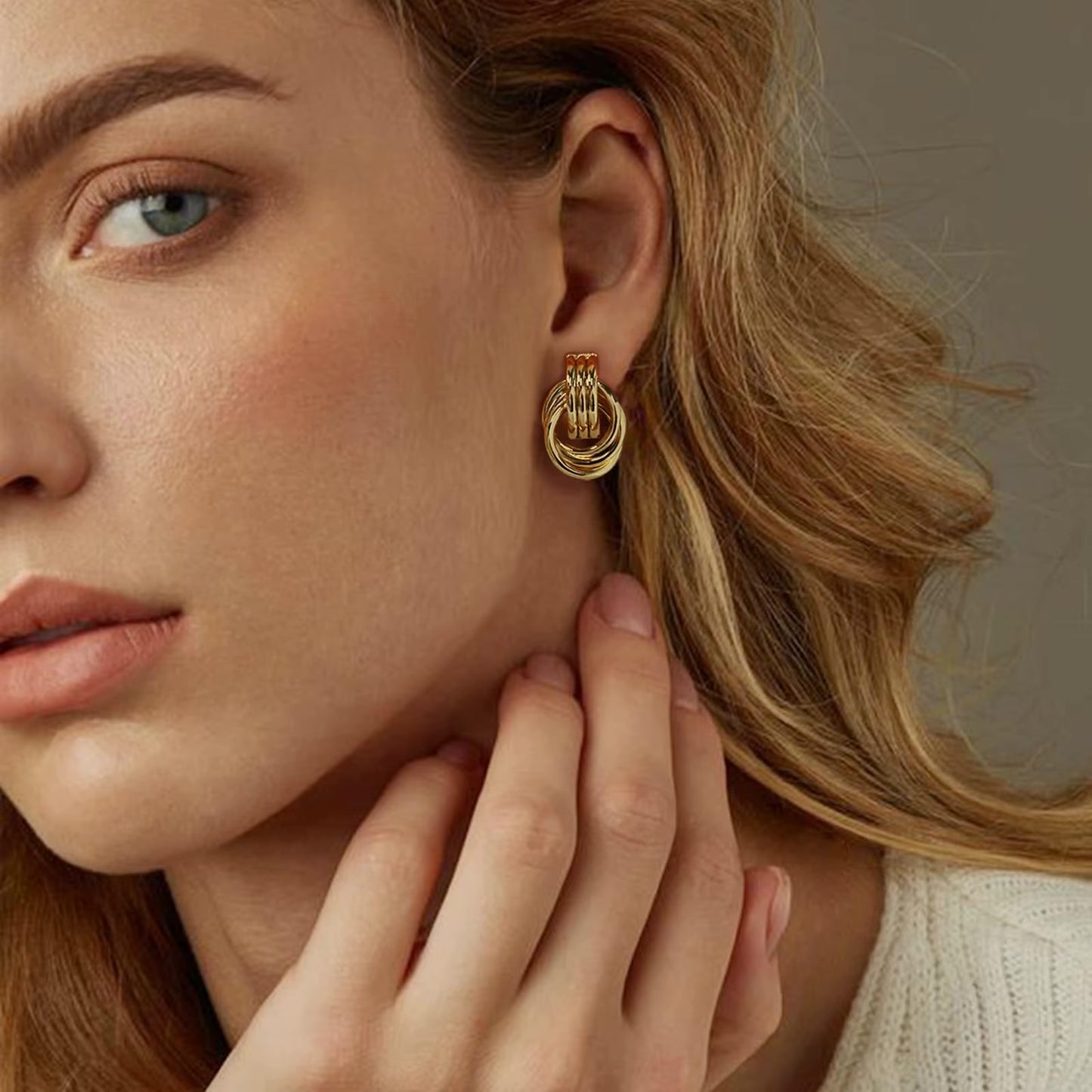 Layered Hoop Earrings