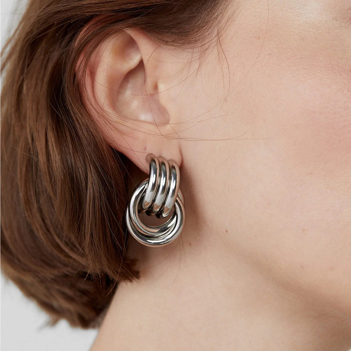Layered Hoop Earrings