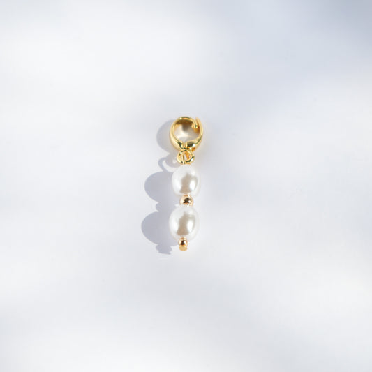 Twin Pearls Charm