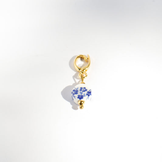 Blue Flowers Charm
