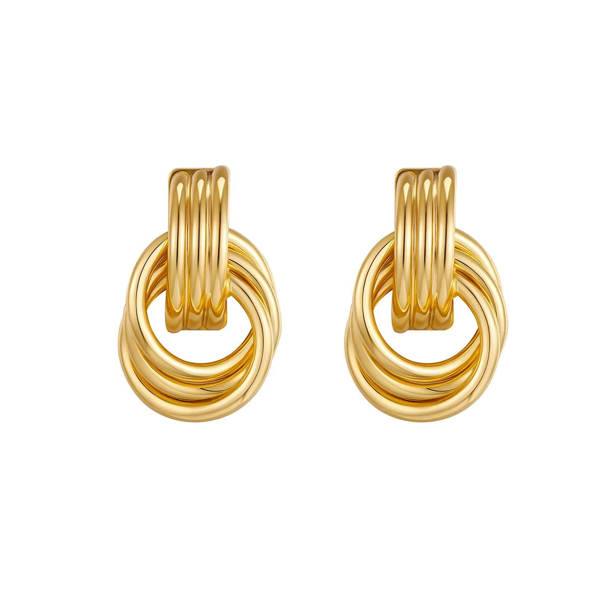 Layered Hoop Earrings